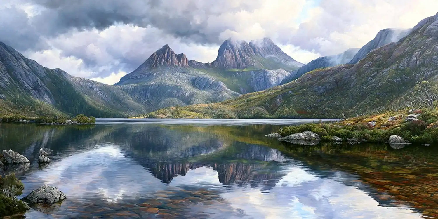Cradle Mountain Tasmania Panorama Canvas Print