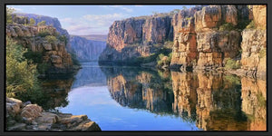 Nitmiluk Gorge Panorama Canvas Print