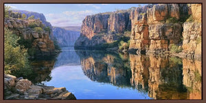 Nitmiluk Gorge Panorama Canvas Print