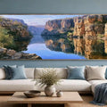 Nitmiluk Gorge Panorama Canvas Print