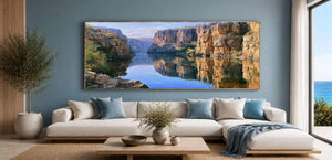 Nitmiluk Gorge Panorama Canvas Print