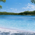 Lake McKenzie K'gari Panorama Canvas Print
