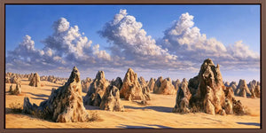 The Pinnacles Desert Panorama Canvas Print