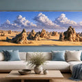 The Pinnacles Desert Panorama Canvas Print