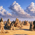 The Pinnacles Desert Panorama Canvas Print