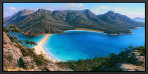 Wineglass Bay Tasmania Panorama Canvas Print