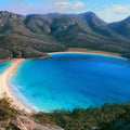 Wineglass Bay Tasmania Panorama Canvas Print
