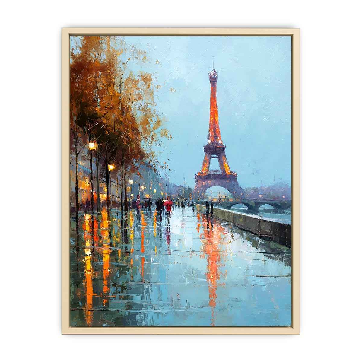 Parisian Sunset   Art Print