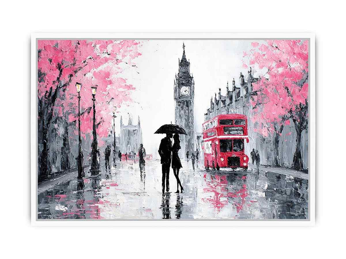 London Tower Romance Framed Print