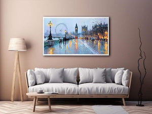 London Cityscape  Canvas Print