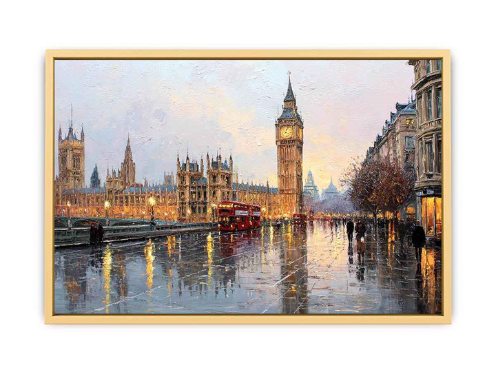 Iconic London Tower  Streched canvas