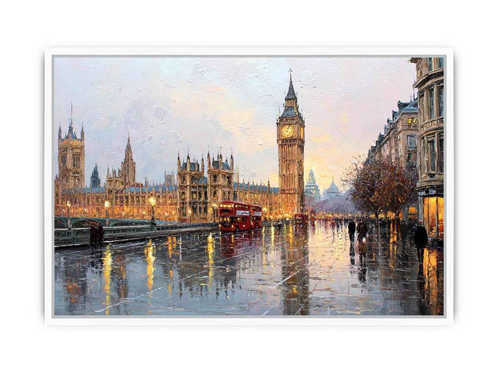 Iconic London Tower Framed Print