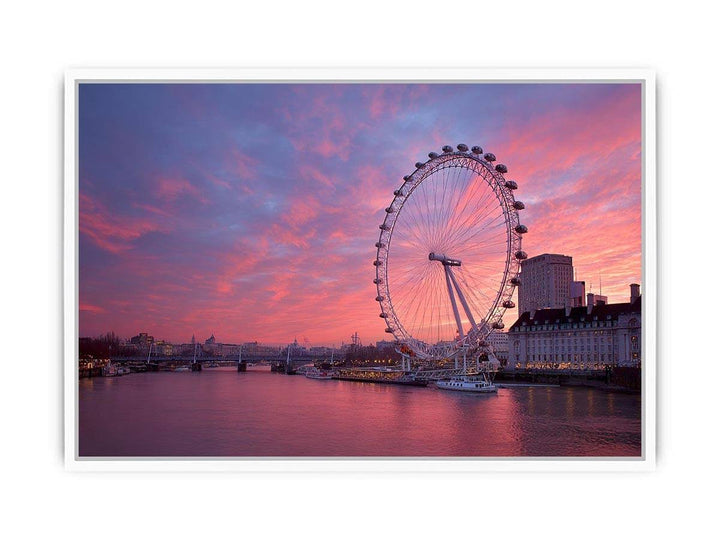 Timeless London Scene Framed Print