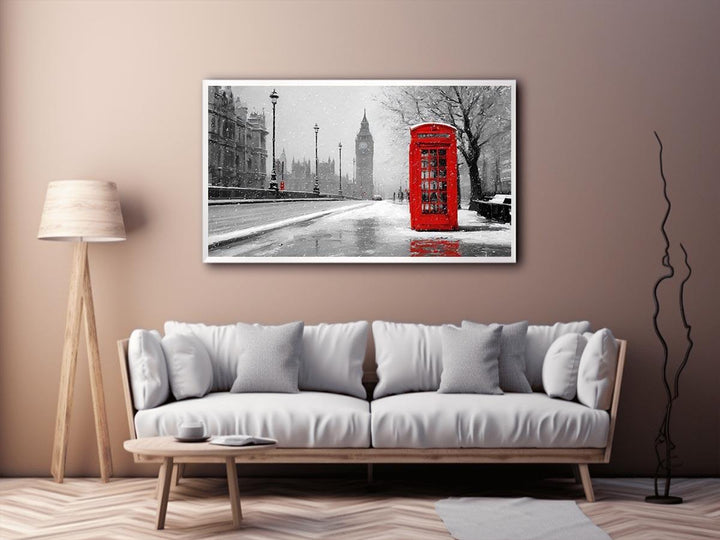 Timeless Red Booth Painting