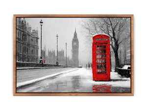 Timeless Red Booth Poster