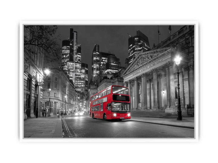 Classic London Scene Framed Print
