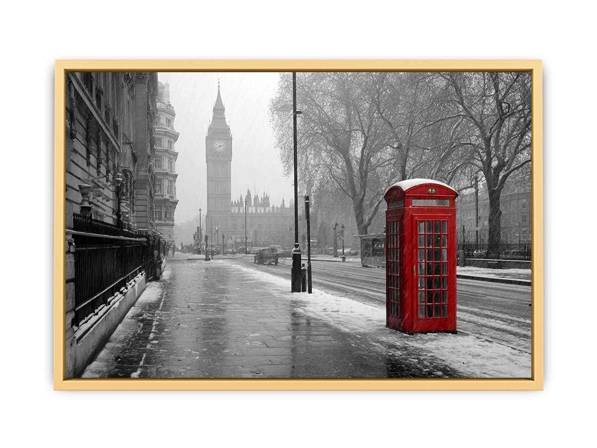 The London Booth  Streched canvas