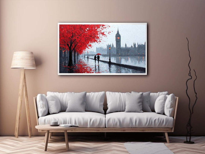 London Love Scene Painting