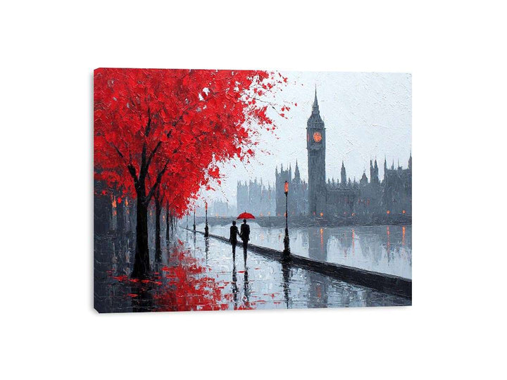London Love Scene Painting