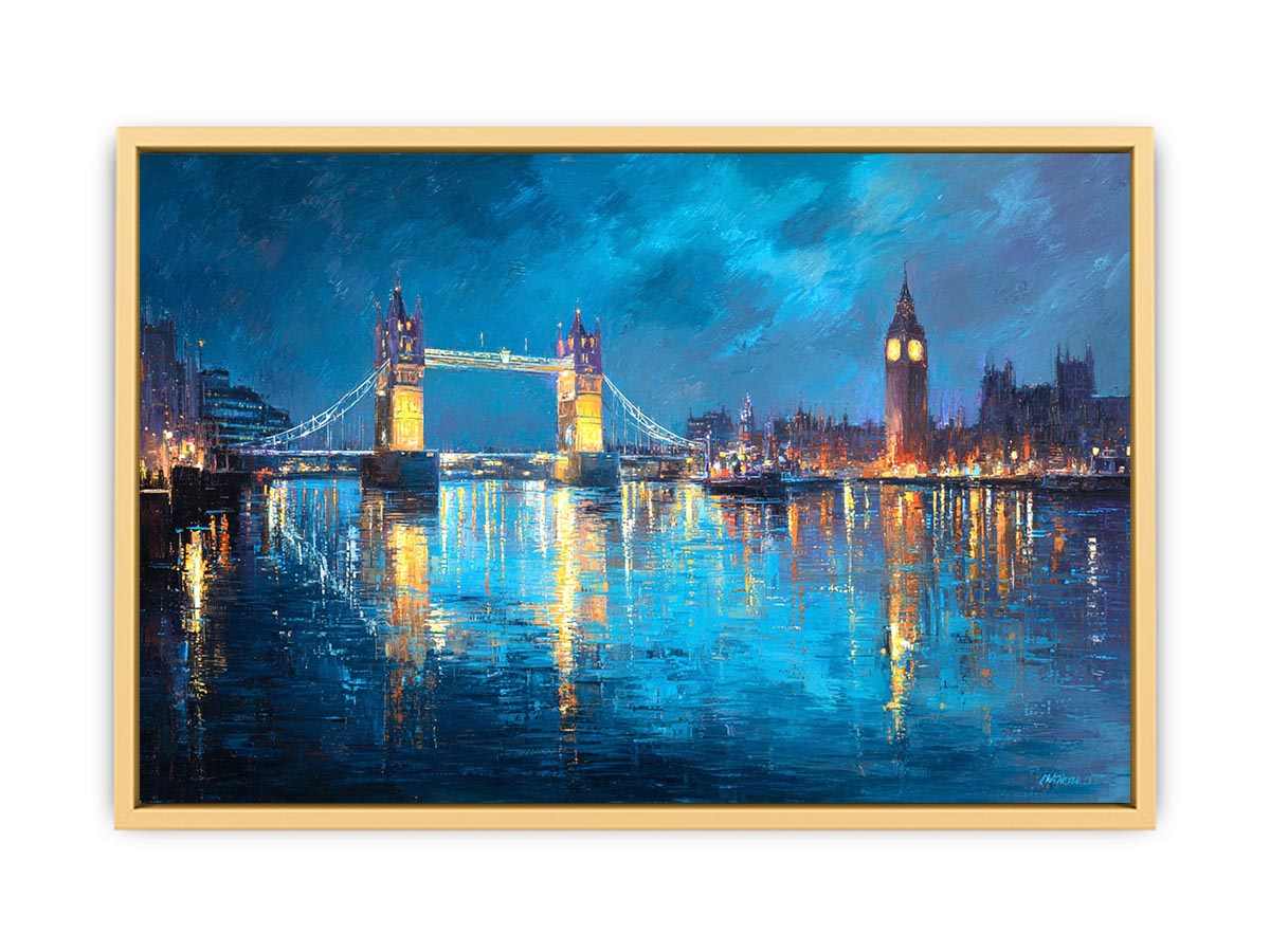 Timeless London Bridge  Streched canvas
