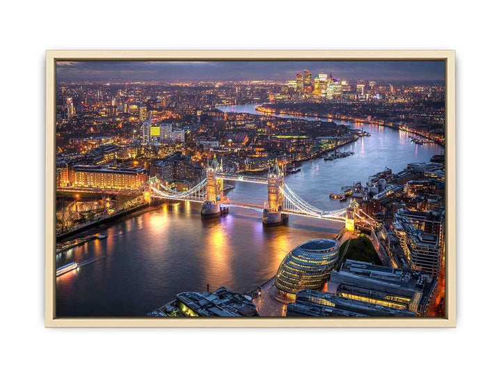 London Bridge Skyline  Art Print