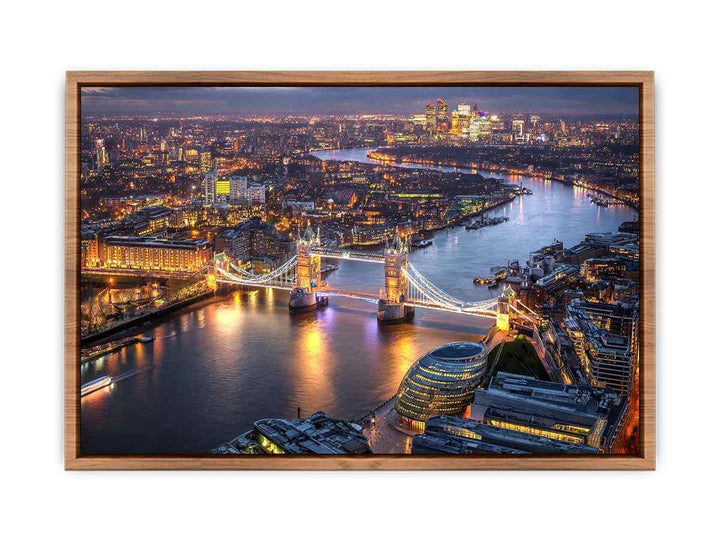 London Bridge Skyline Poster