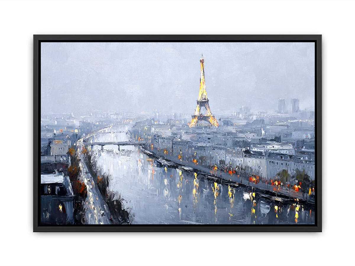 Paris Skyline   Canvas Print
