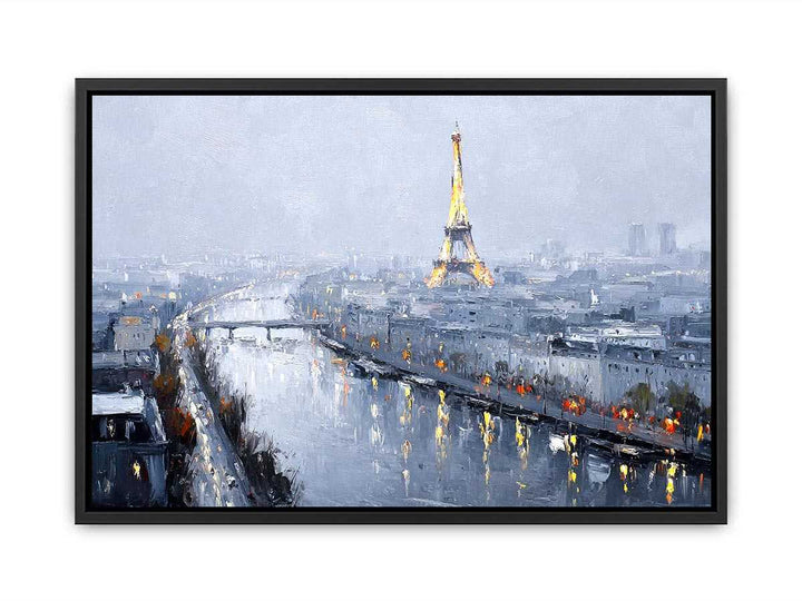 Paris Skyline  Poster