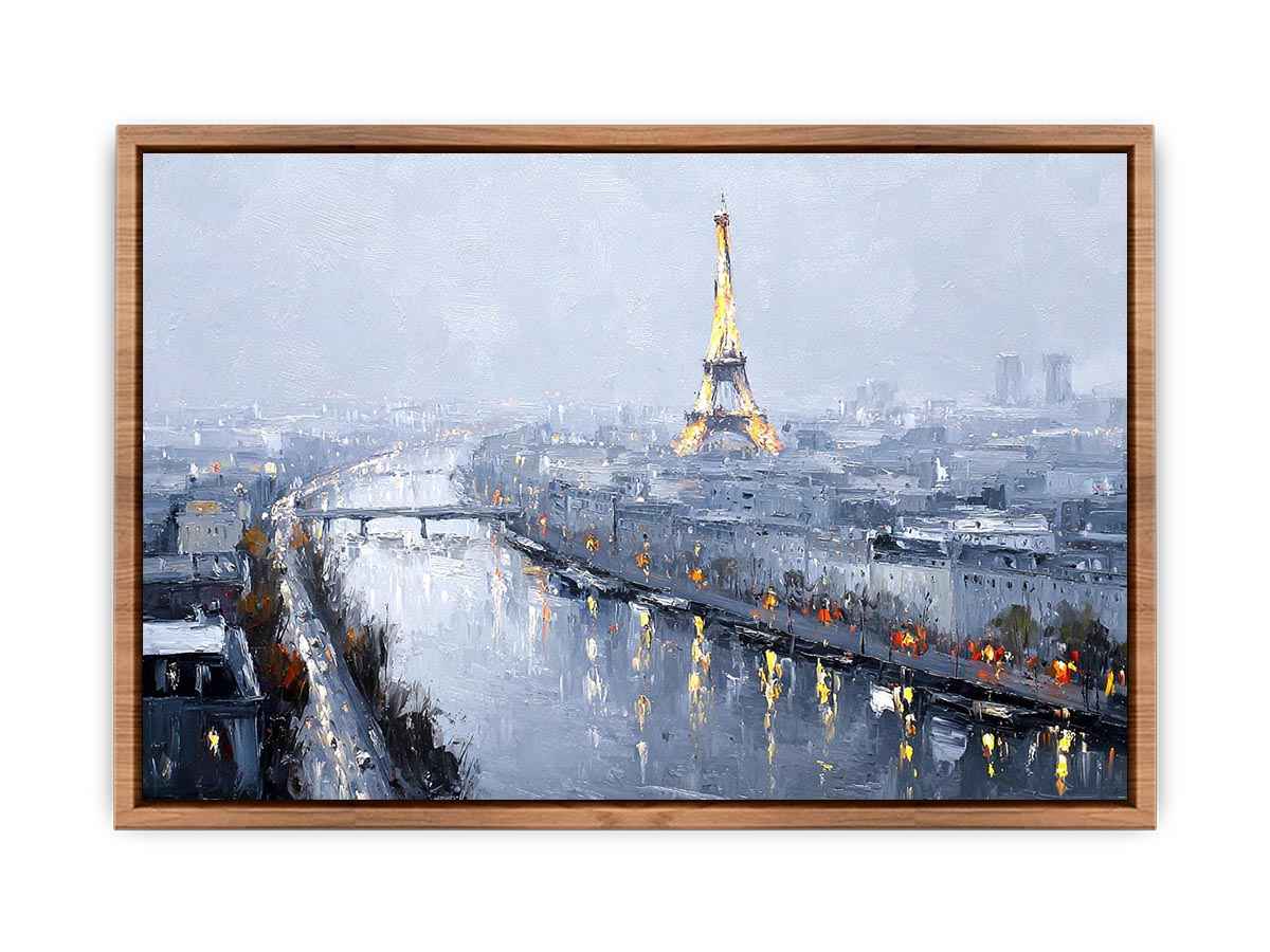 Paris Skyline  Poster