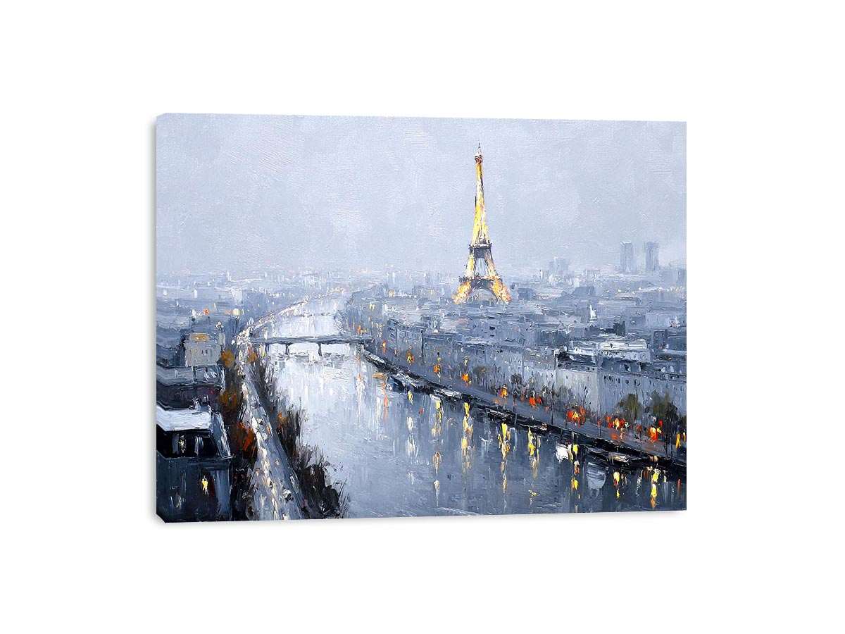 Paris Skyline  Painting