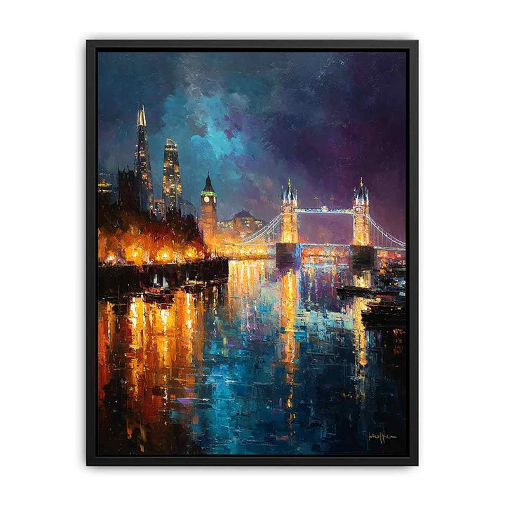 Vintage London  Canvas Print