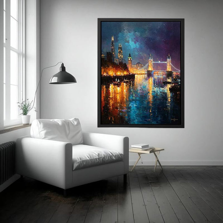 Vintage London Painting