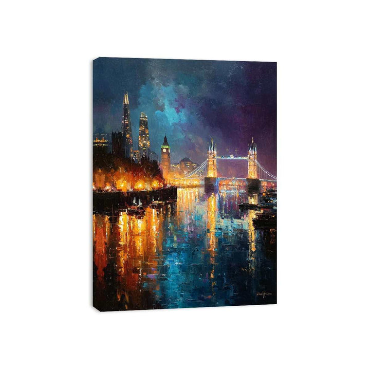 Vintage London Painting