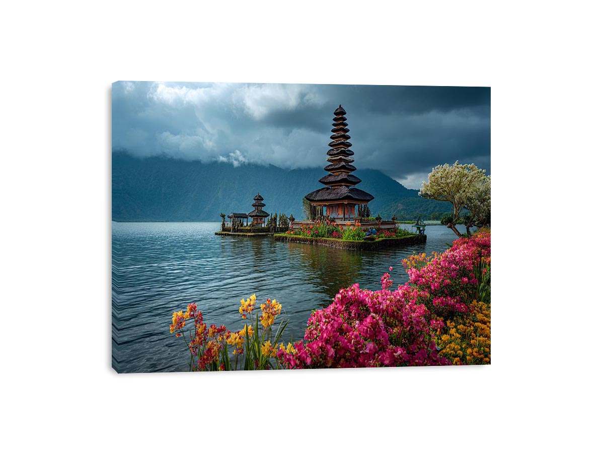 Bali Temple Painting