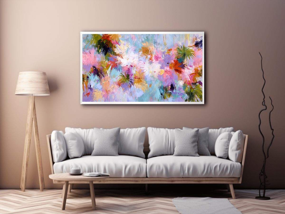 Tropical Bali Abstract Painting