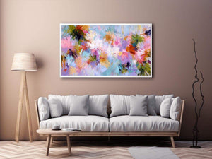 Tropical Bali Abstract Painting