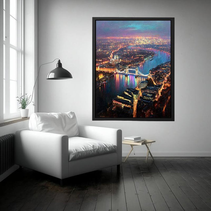 Bird’s Eye London Painting