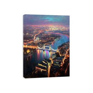 Bird’s Eye London Painting