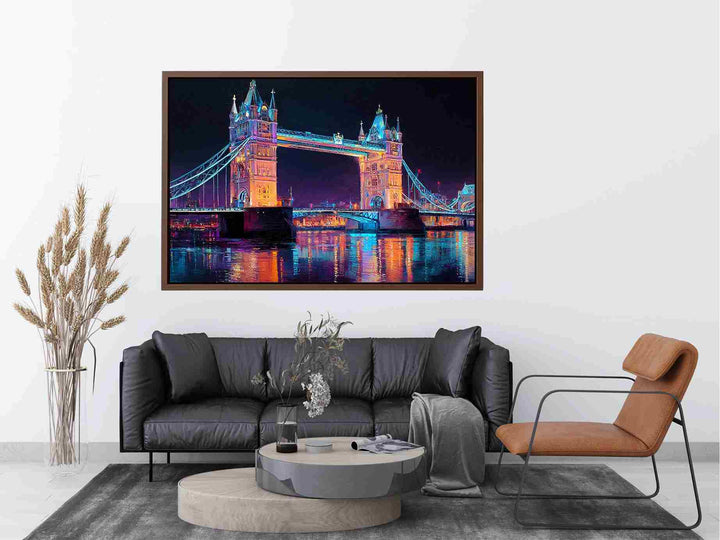 Historic London Bridge Painting