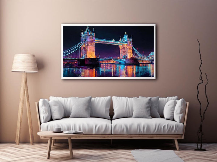 Historic London Bridge Painting