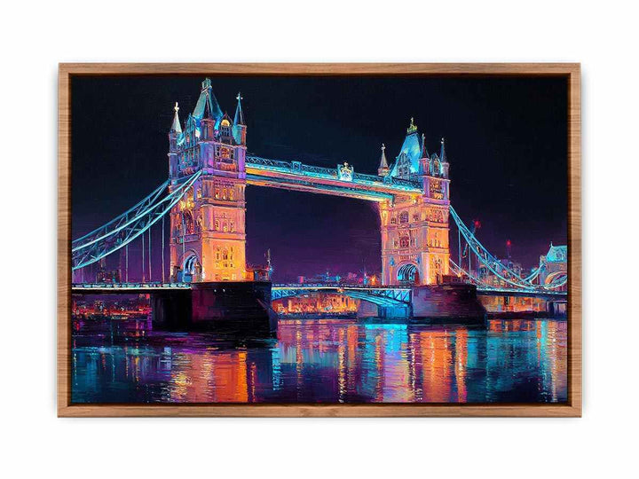 Historic London Bridge Poster