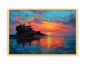 Balinese Temple  Streched canvas