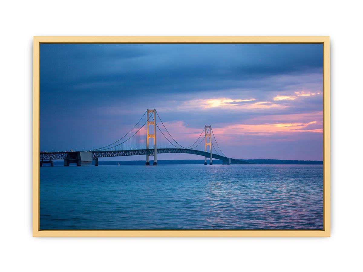 Mackinac Bridge – Michigan  Streched canvas