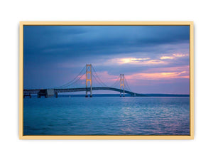 Mackinac Bridge – Michigan  Streched canvas