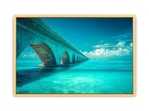 Seven Mile Bridge – Florida Keys  Streched canvas