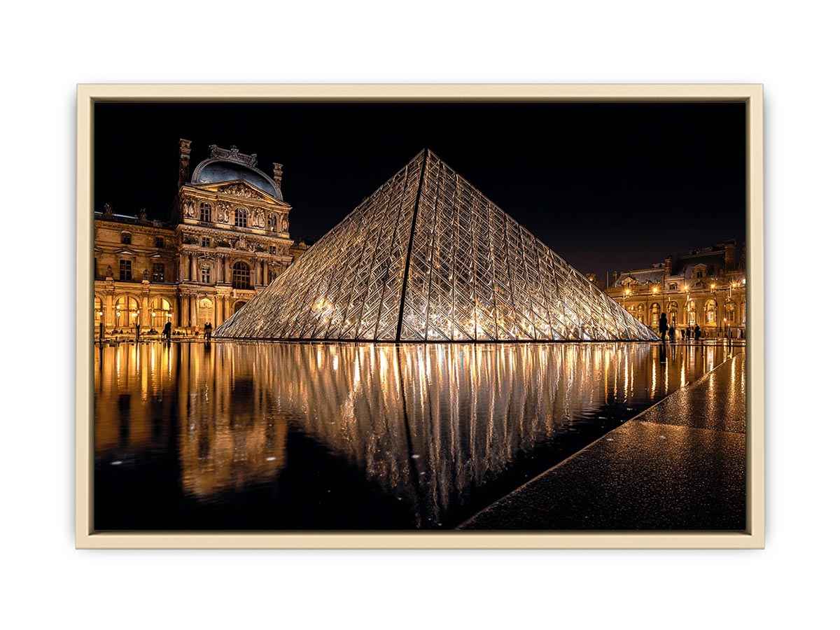 The Louvre Museum  Art Print