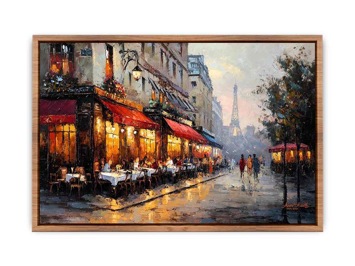 Paris Street Cafe Poster