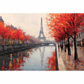 Paris in Autumn Glow 