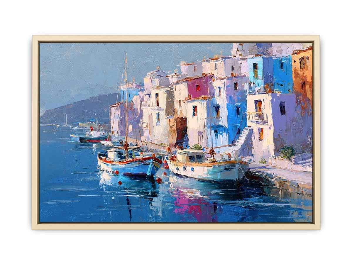 Greek Island Serenity  Art Print