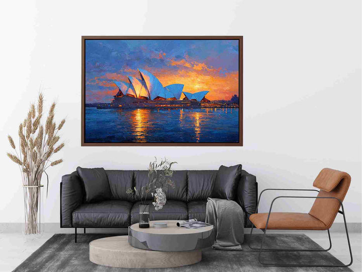 Sydney Opera House Glow Painting